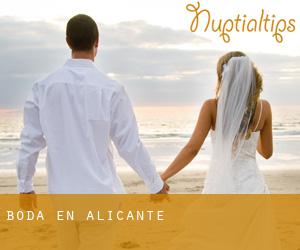 boda en Alicante