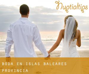 boda en Islas Baleares (Provincia)