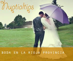 boda en La Rioja (Provincia)