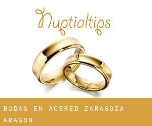 bodas en Acered (Zaragoza, Aragón)
