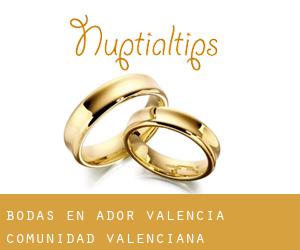 bodas en Ador (Valencia, Comunidad Valenciana)