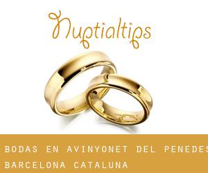 bodas en Avinyonet del Penedès (Barcelona, Cataluña)