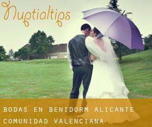 bodas en Benidorm (Alicante, Comunidad Valenciana)
