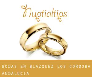bodas en Blázquez (Los) (Córdoba, Andalucía)