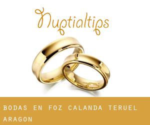 bodas en Foz-Calanda (Teruel, Aragón)