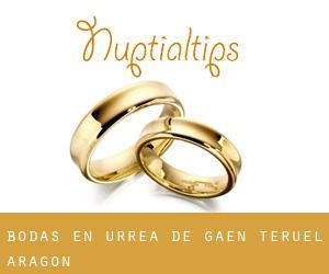 bodas en Urrea de Gaén (Teruel, Aragón)