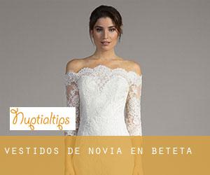 Vestidos de novia en Beteta