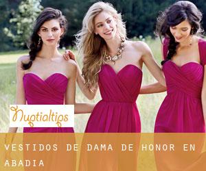 Vestidos de dama de honor en Abadía