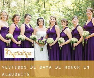 Vestidos de dama de honor en Albudeite