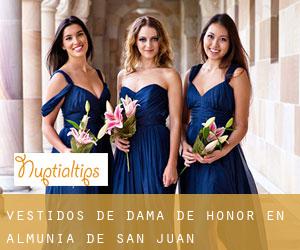 Vestidos de dama de honor en Almunia de San Juan