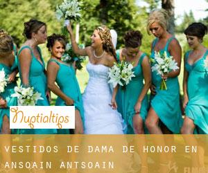 Vestidos de dama de honor en Ansoáin / Antsoain