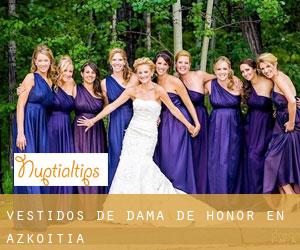 Vestidos de dama de honor en Azkoitia