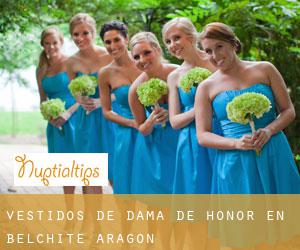 Vestidos de dama de honor en Belchite (Aragón)