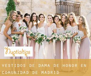 Vestidos de dama de honor en Comunidad de Madrid