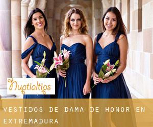 Vestidos de dama de honor en Extremadura