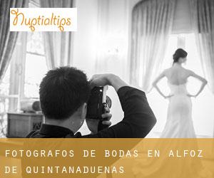 Fotógrafos de bodas en Alfoz de Quintanadueñas