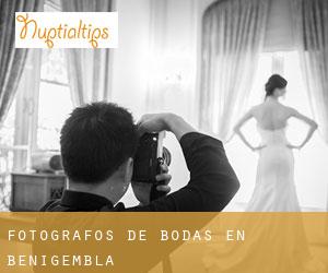 Fotógrafos de bodas en Benigembla