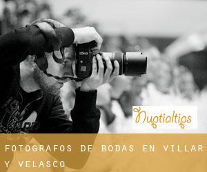 Fotógrafos de bodas en Villar y Velasco