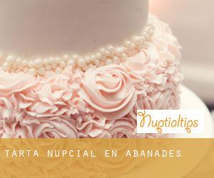 Tarta nupcial en Abánades