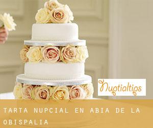 Tarta nupcial en Abia de la Obispalía