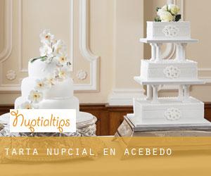 Tarta nupcial en Acebedo