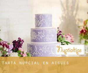 Tarta nupcial en Aigües