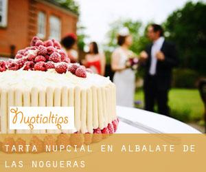 Tarta nupcial en Albalate de las Nogueras