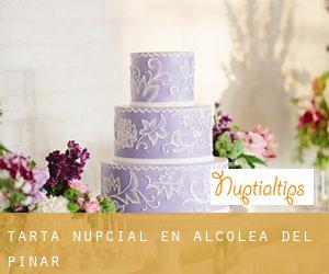 Tarta nupcial en Alcolea del Pinar