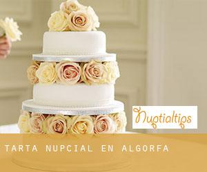 Tarta nupcial en Algorfa