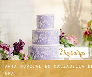 Tarta nupcial en Calzadilla de Tera