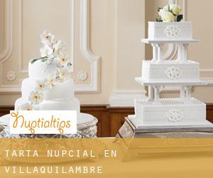 Tarta nupcial en Villaquilambre