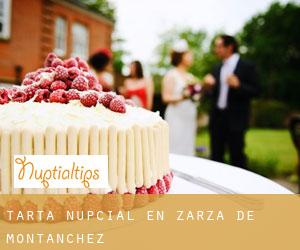 Tarta nupcial en Zarza de Montánchez